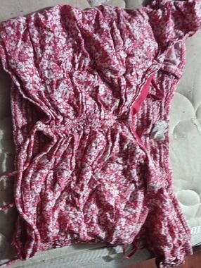 Japna Pink and White Floral Women’s Top
